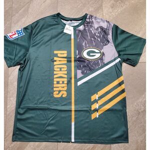 Green Bay Jersey Shirt by Besties Men's Size 2XL